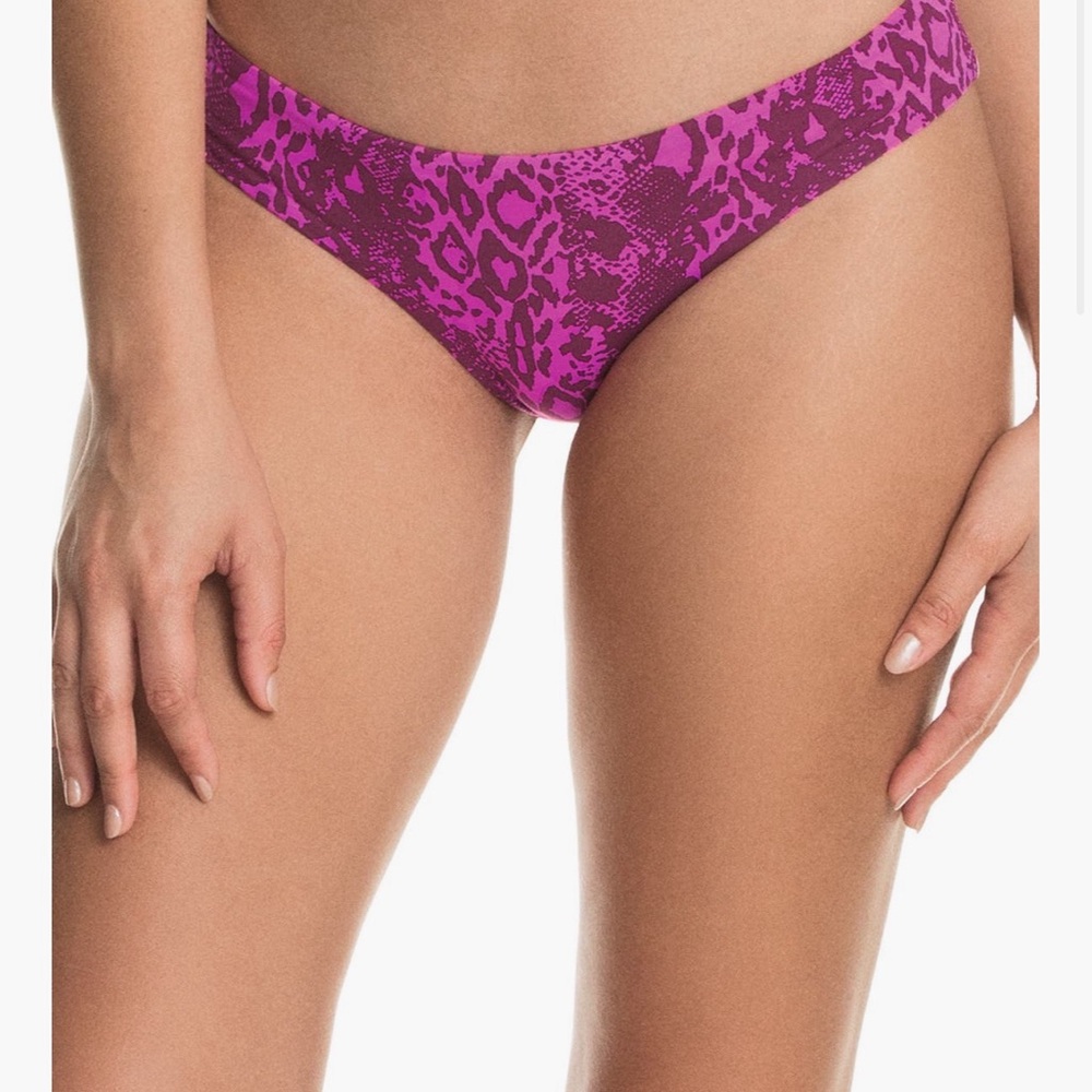 Maaji Pink Animal Print Bikini Bottom